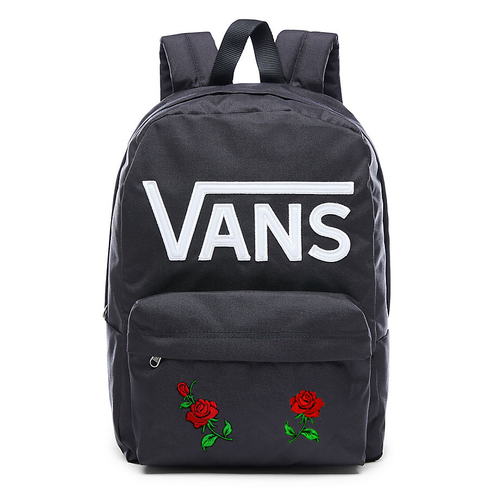VANS - New Skool Backp Rucksack Custom Roses  - VN0002TLY28 000