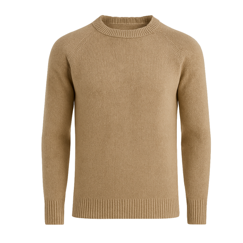 Sweter męski SUIT Pedro beżowy - S131204-1294