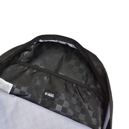 Plecak szkolny młodzieżowy Vans Old Skool H2O Check Kratka Black/Charcoal - VN0A5KI1BA51
