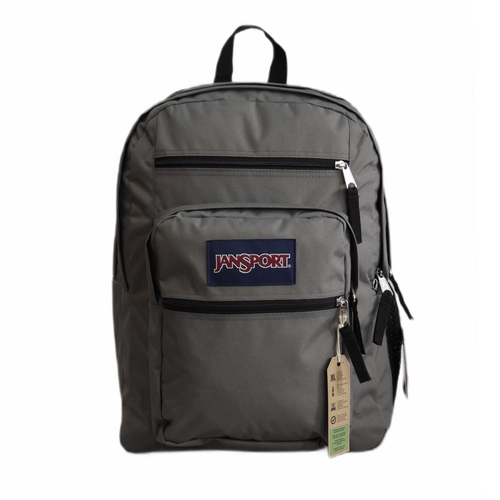 JanSport Big Student Backpack 34L Graphite Grey + Vans Pencil Box