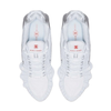 Buty sportowe męskie Nike SHOX TL Metallic Silver białe - AV3595-100