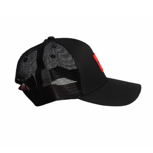 Czapka z daszkiem bejsbolówka Hugo Boss Baseball Trucker Czarna - 50519398-001