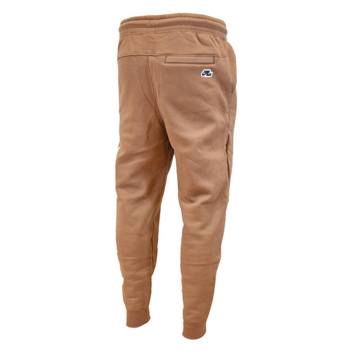 Spodnie męskie Air Jordan Jumpman Fleece Archaeo brązowe - DC9608-256