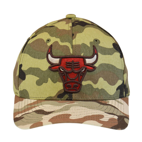 Czapka z daszkiem Mitchell & Ness NBA Woodland Desert Chicago Bulls