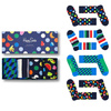 Skarpetki Happy Socks Navy Giftbox 4-pack - XNAV09-6600