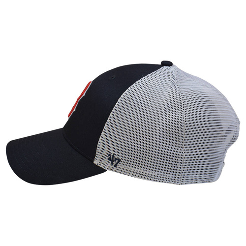 47 Brand MLB Boston Red Sox Branson MVP Trucker Cap - B-BRANS02CTP-NYA