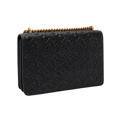 Women's leather shoulder bag Love One Classic PINKO Black - 1000941A1YB-Z99Q