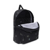Zestaw plecak szkolny VANS Realm Backpack czarny kwiaty VN0A3UI6BR81 + Piórnik VANS VN0A3HMQBA5
