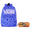 Plecak do szkoły młodzieżowy Vans Old Skool niebieski + piórnik OTW