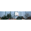 Two-post basketball basket, 225 cm reach, 180x105 backboard, rim, net