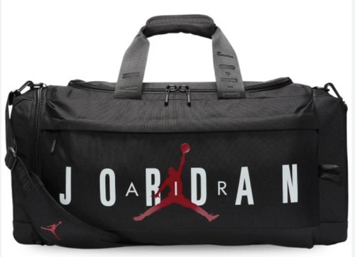 Sports bag Air Jordan Velocity Duffle Medium 55L Black - MM0920-K5X