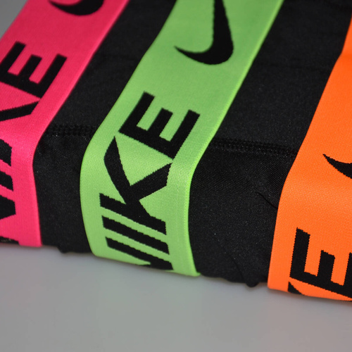Nike bokserki męskie majtki 3 szt. CZARNE - 0000KE1156-BAV
