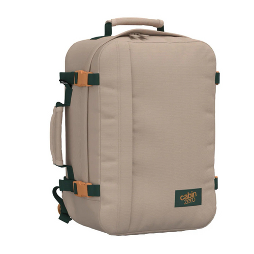 Travel backpack Cabin Zero Classic 36L Cebu Sands hand luggage for the plane - CZ172408