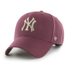 Czapka z daszkiem 47 Brand MLB NY New York Yankees '47 MVP Bordowa - B-MVPSP17WBP-KMF