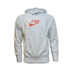 Bluza z kapturem Nike Giannis "Freak" Pullover Hoodie Summit White/Magic Ember - DA5691-121