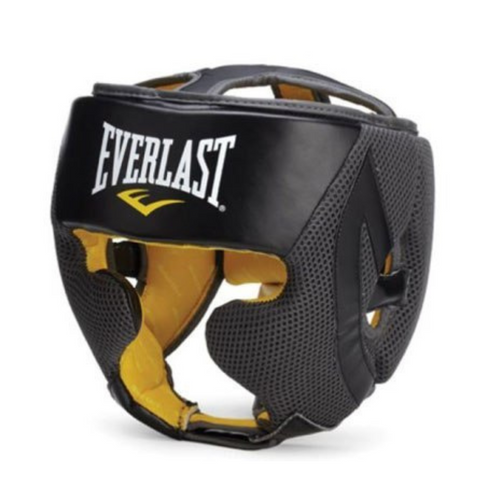 Kask bokserski ochronny Everlast C3 Evercool Pro Czarny S/M - 723710-70