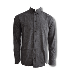 Koszula elegancka męska SUIT Ray Shirt Navy Blazer szara - S131304-3096