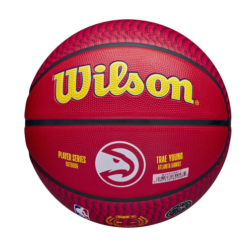 Wilson NBA Trae Young Atlanta Hawks Outdoor Basketball - WZ400132017