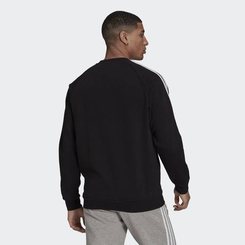 Adidas Adicolor Classics 3-Stripes Crew Sweatshirt Black - GN3487