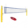 Zestaw PRO do siatkówki plażowej, słupki aluminiowe do plażówki - S0086