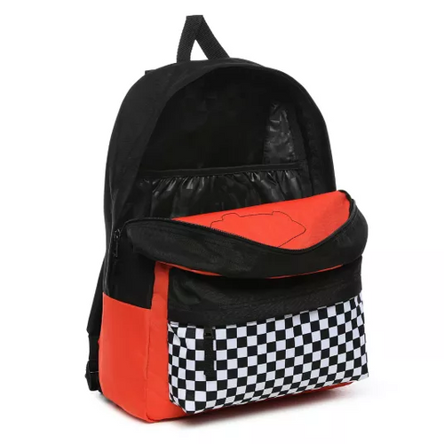 Plecak szkolny Vans Realm Paprika-Checkerboard - VN0A3UI6ZKF + piórnik