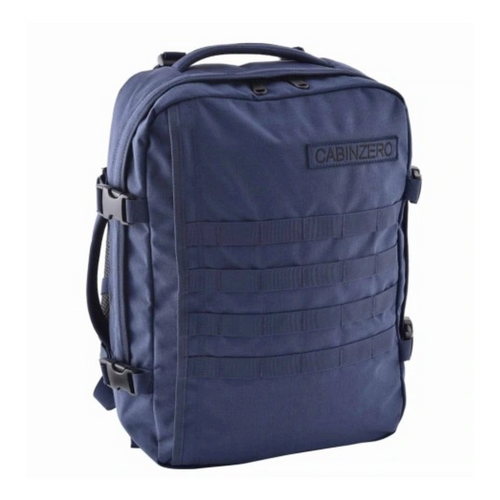 Travel backpack Cabin Zero Military 2w1 28L Navy hand luggage for the plane - CZ191811