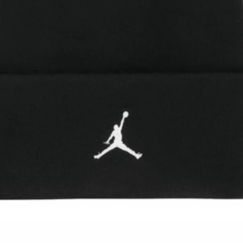 Winter hat Air Jordan Peak Satin-Lined Beanie Black - HJ3224-010