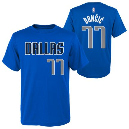 NBA Tall SS Tee Dallas Mavericks Luka Doncic T-Shirt