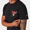 New Era Chicago Bulls NBA Team Colour Water Black Print T-shirt - 13083921