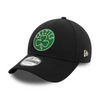 New Era 9FORTY NBA Boston Celtics Metallic Black Adjustable Cap - 60580840