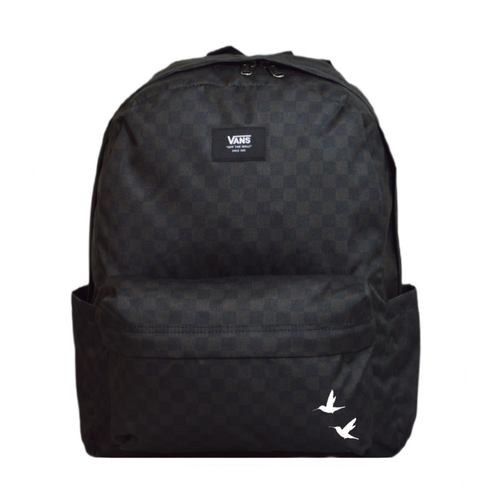 Vans Old Skool Check Backpack black/charcoal - VN000H4XBA51