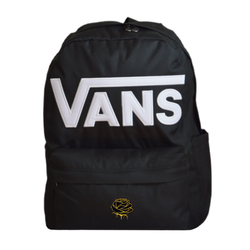 Vans Old Skool Drop V Backpack Black VN000H4ZBLK1 + Custom Gold Rose