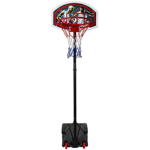 Zestaw do Koszykówki Kosza dla Dzieci Mobilny Regulowany + Pompka Nike 