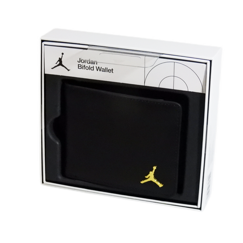 Portfel skórzany Air Jordan Jumpman Ingot Bifold Black Czarny - MA0819-023