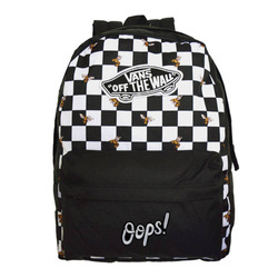 VANS Realm Bee Checkerboard Custom Oops! - VN0A3UI6YZT