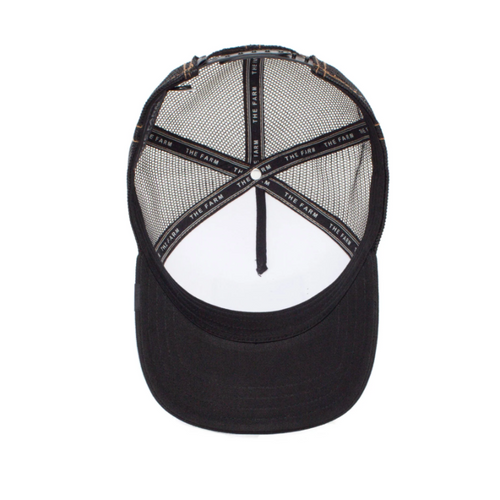 Czapka z daszkiem Goorin Bros. The King Lion Trucker - 101-0388-BLK