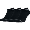 Zestaw Skarpet 3x Air Jordan Jumpman No-Show 3 Pack czarne - SX5546-010