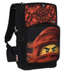 Children's school backpack for kindergarten red black 18L Lego Ninjago Red Lloyd - 20222-2302