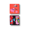 Happy Socks 3-pak I Love You Socks - XLOV08-4400