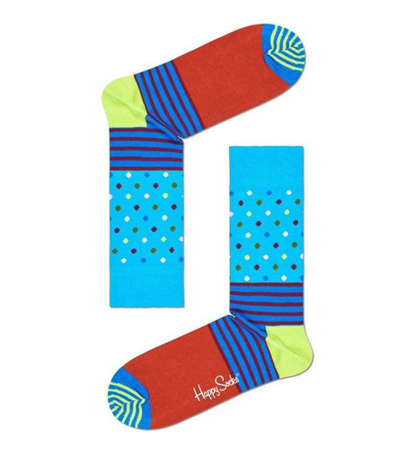 Happy Socks 4-pack Navy Socken - XCMC09-0200
