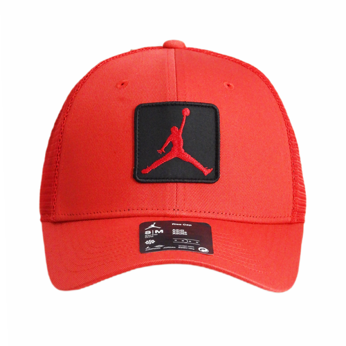 Air Jordan Rise Structured Jumpman Red Trucker Cap- FZ0774-687