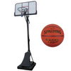 Zestaw kosz do koszykówki regulowany mobilny Spartan Pro Basket Piłka