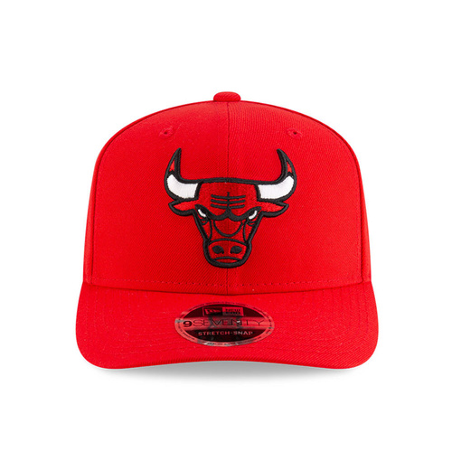 New Era 9SEVENTY Chicago Bulls NBA Team Red Stretch Snapback Cap - 60755451