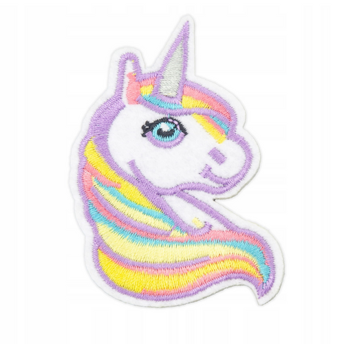 Naszywka Naprasowanka Termo Aplikacja Jednorożec Konik Koń