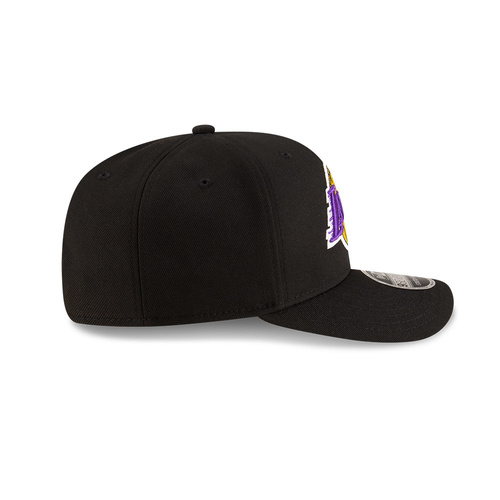 New Era 9SEVENTY Los Angeles Lakers NBA Team Black Stretch Snapback - 60755450