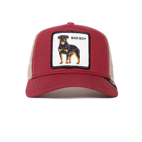 Goorin Bros The Baddest Boy Trucker Cap Red - 101-0493-RED