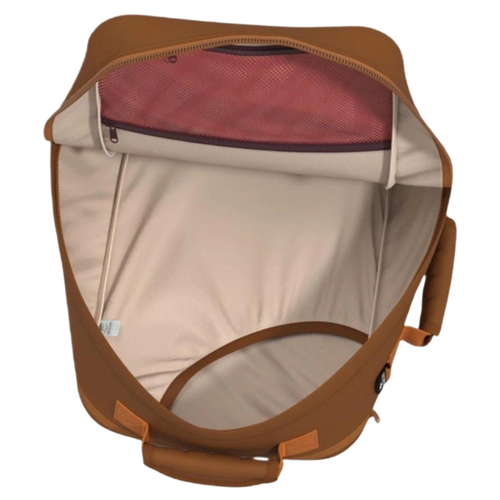 Travel backpack Cabin Zero Classic Tech 28L Cinnamon hand luggage for the plane - CZ332421