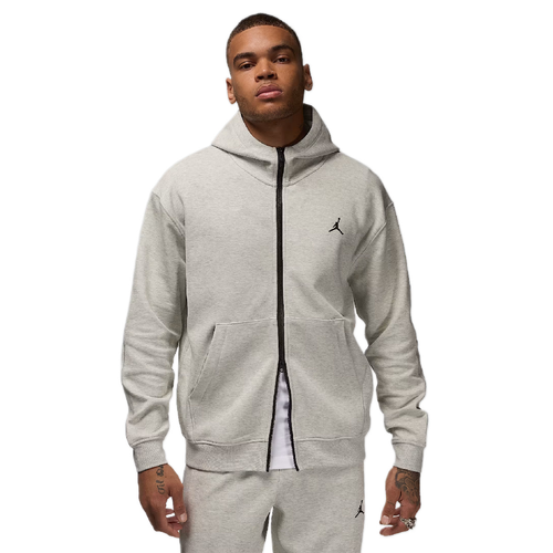 Męska bluza z kapturem Air Jordan Sport Hoop Fleece Dri-FIT Szara - FV8602-050