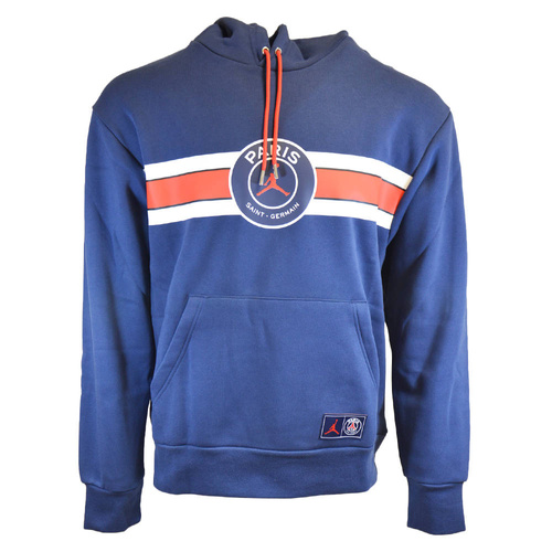 Bluza z kapturem Air Jordan Paris Saint-Germain granatowa - DJ3928-410