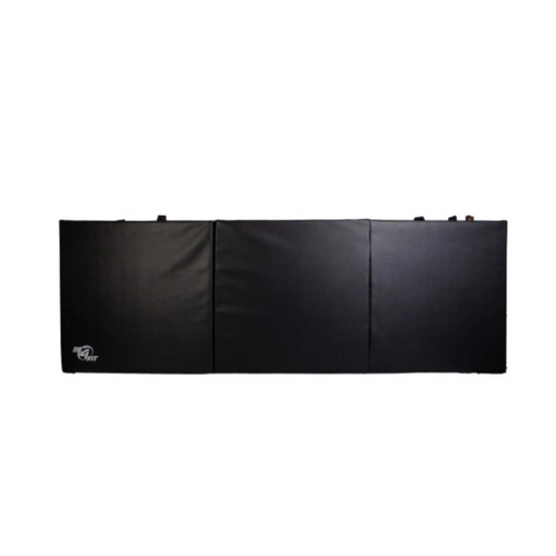 MATERAC GIMNASTYCZNY REHABILITACYJNY Be4Fit czarny 180 cm x 60 cm - 5128